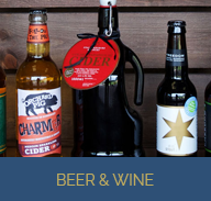 Beer Wine Button at Denstone Hall