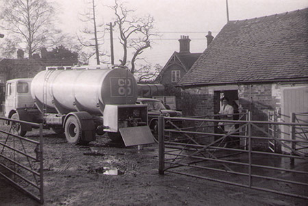 Denstone Hall Old Milk Truck at Denstone Hall