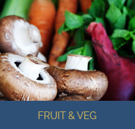 Fruit Veg Button at Denstone Hall