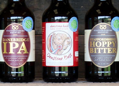 Local Beers at Denstone Hall