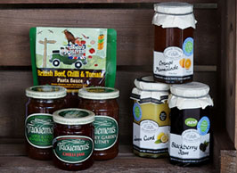 Local Produce Sticker at Denstone Hall