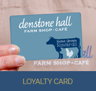 Loyalty Card Button at Denstone Hall