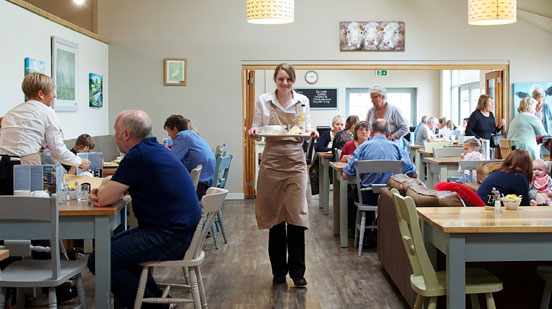 Denstone Hall Farm Shop Cafe Staffordshire at Denstone Hall