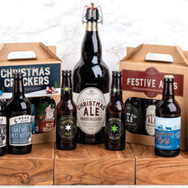 peak ales hamper at denstone farm shop