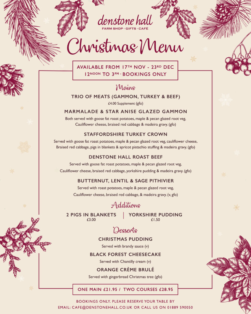 Christmas Menu 2025 Web 819X1024 at Denstone Hall